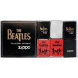 BEATLES ZIPPO LIGHTERS.