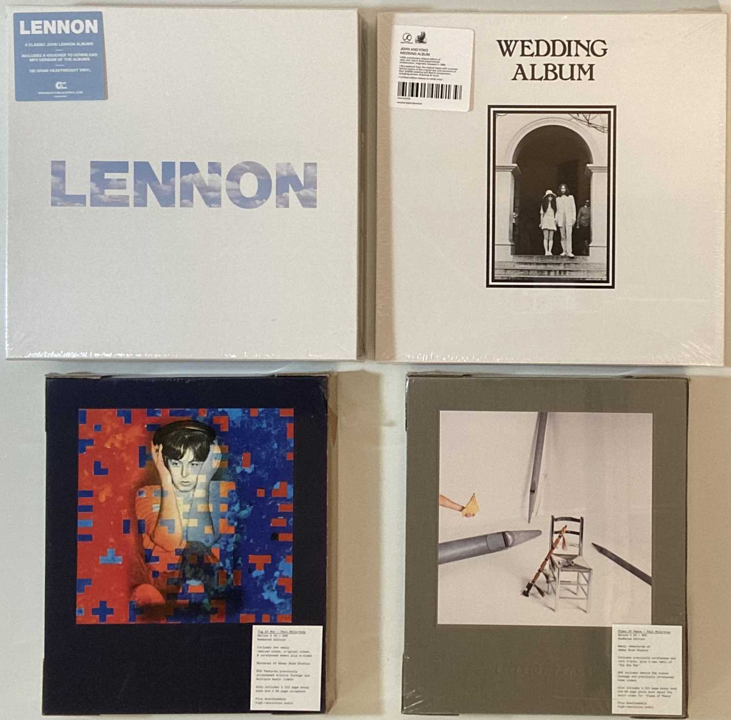 JOHN LENNON/YOKO ONO - LP BOX SETS (MINT AND SEALED)