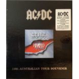 AC/DC - THE RAZORS EDGE - AUSTRALIAN TOUR SOUVENIR BOX SET (CASSETTE/VHS)