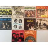 THE BEATLES - DANISH 7" PICTURE SLEEVE RELEASES
