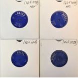 BILLY FURY - SINGLE SIDED ORIGINAL UK DECCA 7" ('COMPLETE' RELEASES)