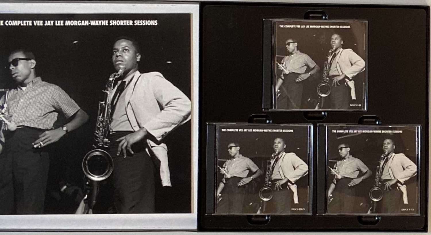 LEE MORGAN & WAYNE SHORTER - THE COMPLETE VEE JAY SESSIONS (MOSAIC 6 CD BOX SET - MD6-202) - Image 2 of 2