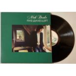 NICK DRAKE - FIVE LEAVES LEFT LP (1972 UK PRESSING - ISLAND ILPS 9105)