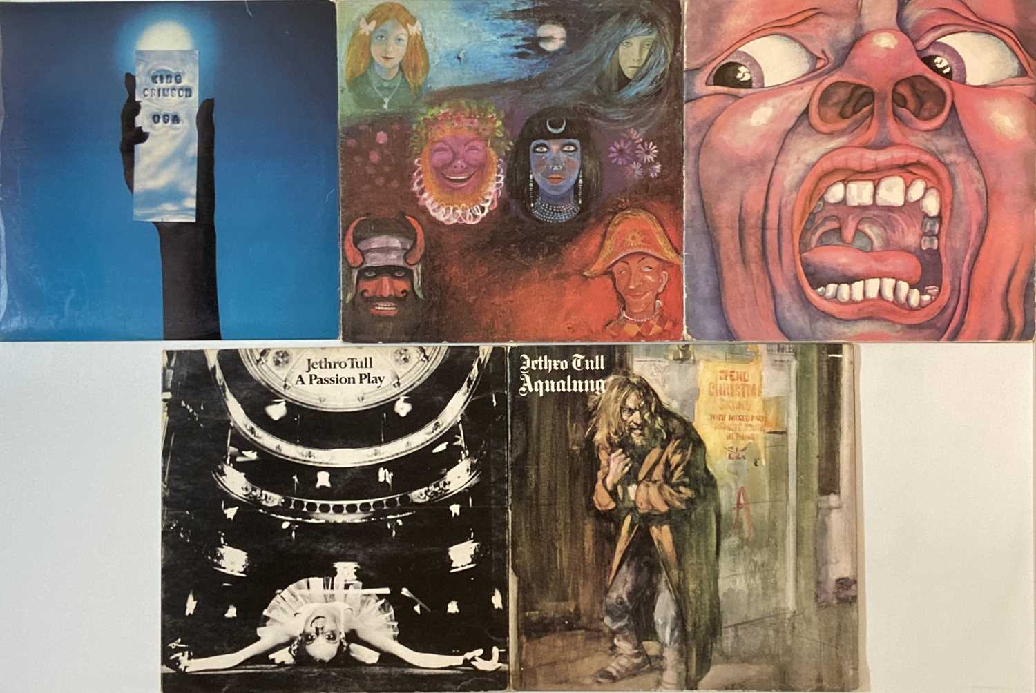 KING CRIMSON/ JETHRO TULL - ISLAND LP RARITIES