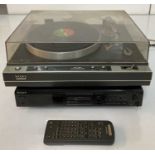 SONY PS-X60 TURNTABLE AND MINIDISC PLAYER