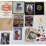 THE WHO - BADGES / PROGRAMMES / MEMORABILIA.