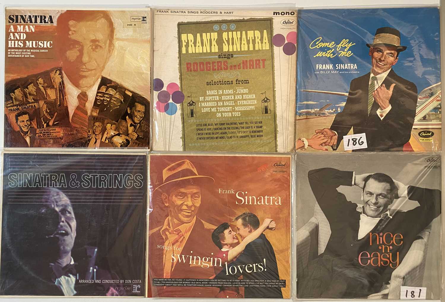FRANK SINATRA - LPs/ 7" COLLECTION