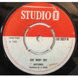 ALTON ELLIS (KEN BOOTHE SIC.)/HEPTONES - LIVE AND LEARN C/W CRY BABY CRY 7" (UK STUDIO ONE - SO 2037