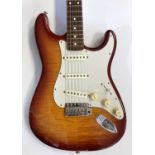 1996 FENDER CUSTOM SHOP STRATOCASTER FMT FLAME TOP.