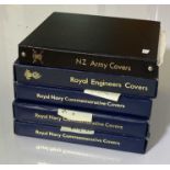 233 SIGNED MILITARY COMMEMORATIVE STAMP COVERS