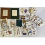 FIRST DAY COVERS, POST OFFICE PICTURE CARDS, STAMP ALBUM AND LOOSE STAMPS