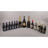 A selection of un-opened bottles of alcohol to include, a bottle of Champagne by Pommery & Greno,