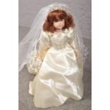 A fine porcelain collectors' doll from the Lilian Middleton Doll Company (Sheep Street, Stow--on-