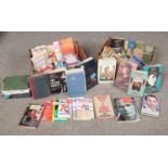 Two boxes of books mostly 1st editions and a variety of different subjects from Arts &