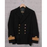 A Royal Navy Lieutenant Jacket ( Pay Master), Queen's Crown buttons ( Chest 40')