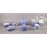 A collection of Rington's ceramic's, teapot, jugs, biscuit barrel, mug etc