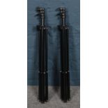 Two boxed photo studio 7ft light tripods