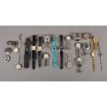 A selection of men's and ladies wrist watches comprising of a 'Swatch' MusiCall design and a