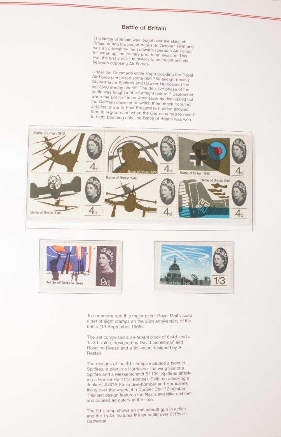 Seven albums of stamps and first day covers, to include 300 Stanley Gibson stamps from Penny black - Image 2 of 3