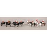 Britain's Collectors Models. Limited Edition. No 5195 set 1 & 2. The Life Guards Mounted Band.