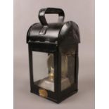 A vintage LNER railway lamp by R.C. Murray & Co.