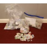 Three bags of used loose stamps. British & World examples.