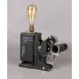 A SVE Tri Purpose projector lamp conversion. Model AAA with Edison style L.E.D bulb.