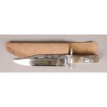 A limited edition George Wostenholm 'California Knife' bowie knife. Number 362 of 1000. (36cm