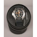 A boxed 'Citizen Promaster' men's wrist watch. Condition good.