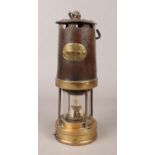 A Patterson Lamps Ltd miners safety lamp.