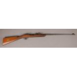 A vintage .177cal bolt action air rifle. CAN NOT POST. Missing parts.