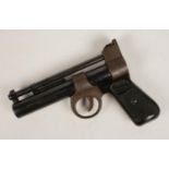 A Webley Junior .177cal air pistol. Cocks and fires.