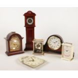 A small group of quartz clocks. Includes London Clock Company, Metamec etc.