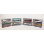 A collection of eight die cast Corgi Limited Edition Buses - comprising of a Leyland Lynx MK 1