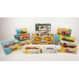 A collection of twelve Corgi Die cast classic trucks - comprising of Scammell Constructor x2 & 24