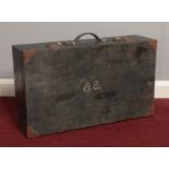 A vintage wooden case containing a collection of vintage books. Maud Carew Two Little B's , Florence