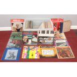 A large collection of vinyl LP's & an album of 78's. Mostly comprising of Jazz, Big Band & Easy