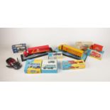A selection of nine die cast Corgi vehicles - comprising of Thames Valley Police Set (Bedford S
