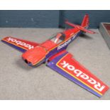 A Topmodel Reebok plane. (185cm long) Missing parts and need a some attention.