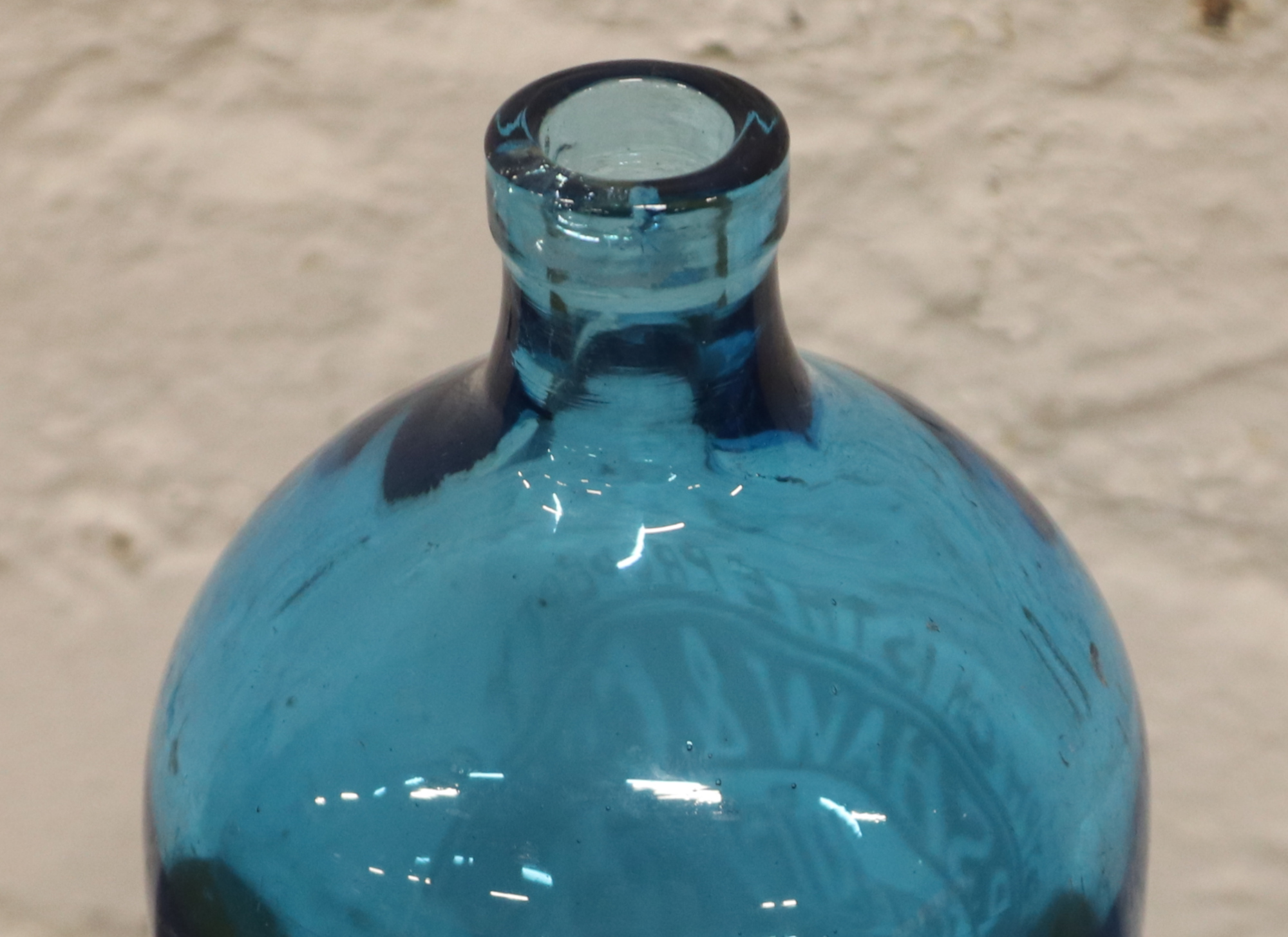 Five vintage glass bottles. Sheffield City Hospital, Eagle Brewery Lowestoft, W.C. Simpson & Co - Image 2 of 2