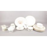 A selection of various Royal Doulton - to include 'Gold Lace' dinner wares, 'Grantham' platter &