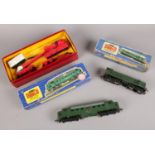 A group of Hornby Dublo. Breakdown crane with match trucks/screw jacks 4620 boxed, Co-Co diesel -