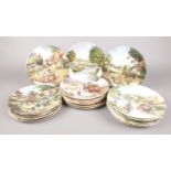 A selection of twenty collectors plates - comprising of thirteen 'Wedgwood' limited edition