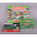 Subbuteo board game. including Tipp-kick flutlight set, official fences set, etc,