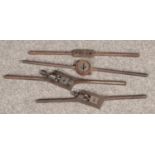 A collection of vintage engineering tools. Includes Lal Ltd. etc.