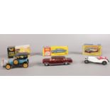 A group of die cast vehicles. Corgi Toys 247 Mercedes Benz 600 Pullman (boxed), Corgi Classics