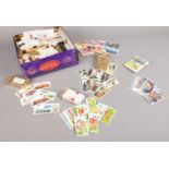 A collection of tea cards. Mainly Brooke Bond Tea - Wonders of Wildlife, Play Better Soccer, The