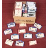 A collection of boxed diecast vehicles. Includes Oxford Die-Cast, Hanley's etc. (approximately 65).