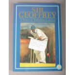 A signed copy of '21 Years of Yorkshire Cricket' by Sir Geoffrey Boycott. Condition very good. (Soft