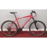 A full size 'Felt' Mountain bike. Comprising of a 24 speed Shimano gears. Condition fair. Tyres will